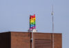 sirenen in langenhagen werden anfang september getestet neue digitale sirenen oder tetra-sirenen. hier die regenbogensirene in langenhagen.