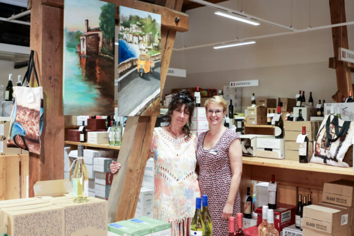 Barbara-Susann Mehring (li.) mit Agenturinhaberin Sonja Cyriacks