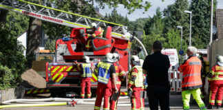 Brand im „Haus der Begegnung" in Isernhagen-Neuwarmbüchen.