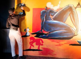 künstlerin etaja vollendet „art underground“ am raschplatz etaja