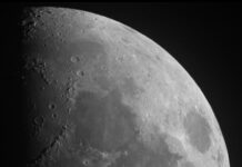 Langenhagen: Einladung zur Beobachtung des Mondes Halbmondphase mit Terminator.