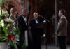 Im Rahmen eines Festgottesdienstes wurde Christian Meyer-Landrut (rechts im Bild) aus dem Amt als ehrenamtliches Mitglied des Bundesvorstandes der Johanniter-Unfall-Hilfe verabschiedet.
