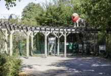 Eingangsbereich DRK-KiTa „Eentje-Rummert“ in Langenhagen.