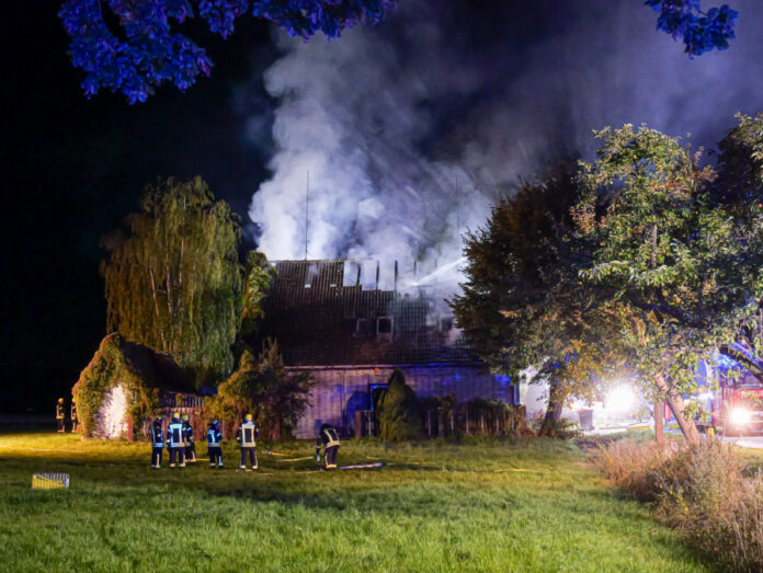 Dachstuhlbrand Gehrden-Redderse