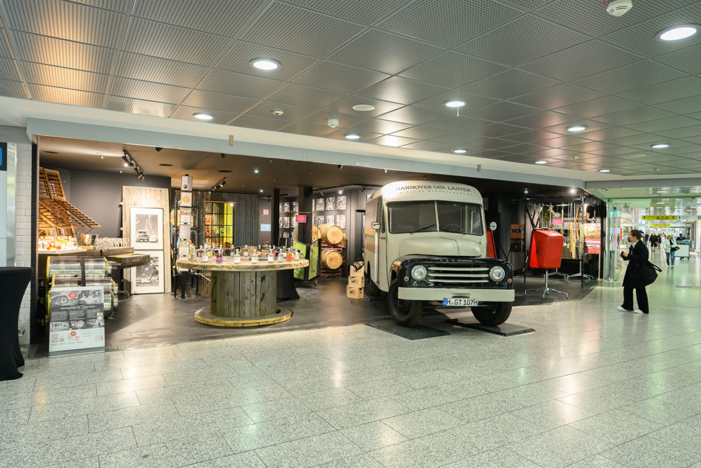 hannover airport: hannover gin bringt destillerie-erlebnis ins terminal a.