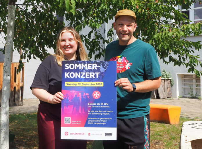 Kira Bange und Jonas Grundei freuen sich auf viele Gäste beim Sommerkonzert. Kira Bange und Jonas Grundei freuen sich auf viele Gäste beim Sommerkonzert.