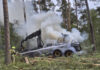 brennender harvester fordert einsatz der feuerwehr wedemark