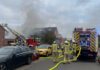großbrand in sievershausen: eine person verletzt einsatzstelle in sievershausen