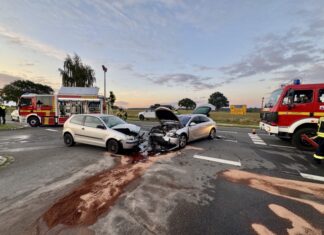 Großenheidorn / Verkehrsunfall auf der K332