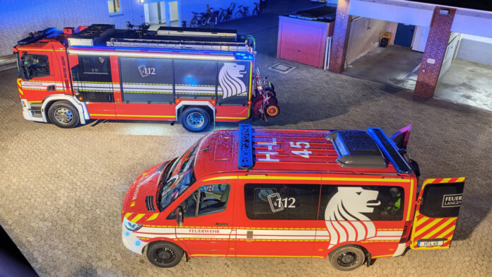 Ankunft von zwei neuen Fahrzeugen bei der Ortsfeuerwehr Langenhagen