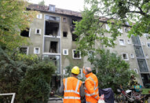 Explosion in Hannover-Ricklingen: Sechs Verletzte Explosion in Mehrfamilienhaus in Hannover-Ricklingen.