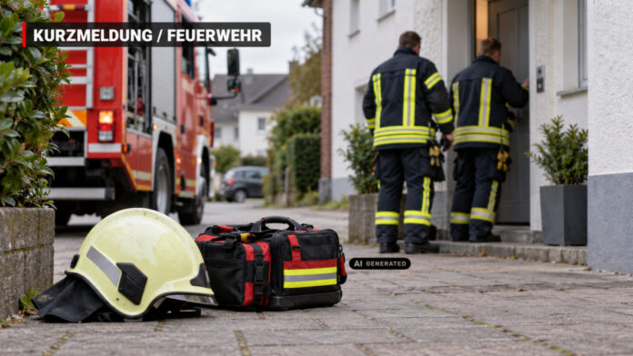 Symbolbild: Feuerwehr / Kurzmeldung - ki-generiert