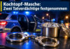 kochtopf-masche in wunstorf: polizei nimmt zwei tatverdächtige fest symbolbild: "kochtopf-masche / falsche polizeibeamte / mit alufolie ausgelegter kochtopf / streifenwagen im hintergrund - ki-generiert