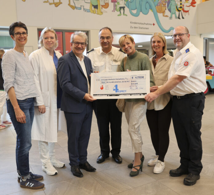 Spendenübergabe des Run4Respect 2026 Spendenübergabe des Run4Respect 2026