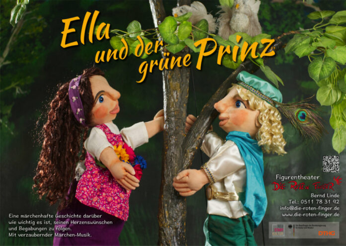 Ella-und-der-gruene-Prinz Ella und der grüne Prinz: Eine märchenhafte Geschichte darüber wie wichtig es ist, seinen Herzenswünschen und Begabungen zu folgen